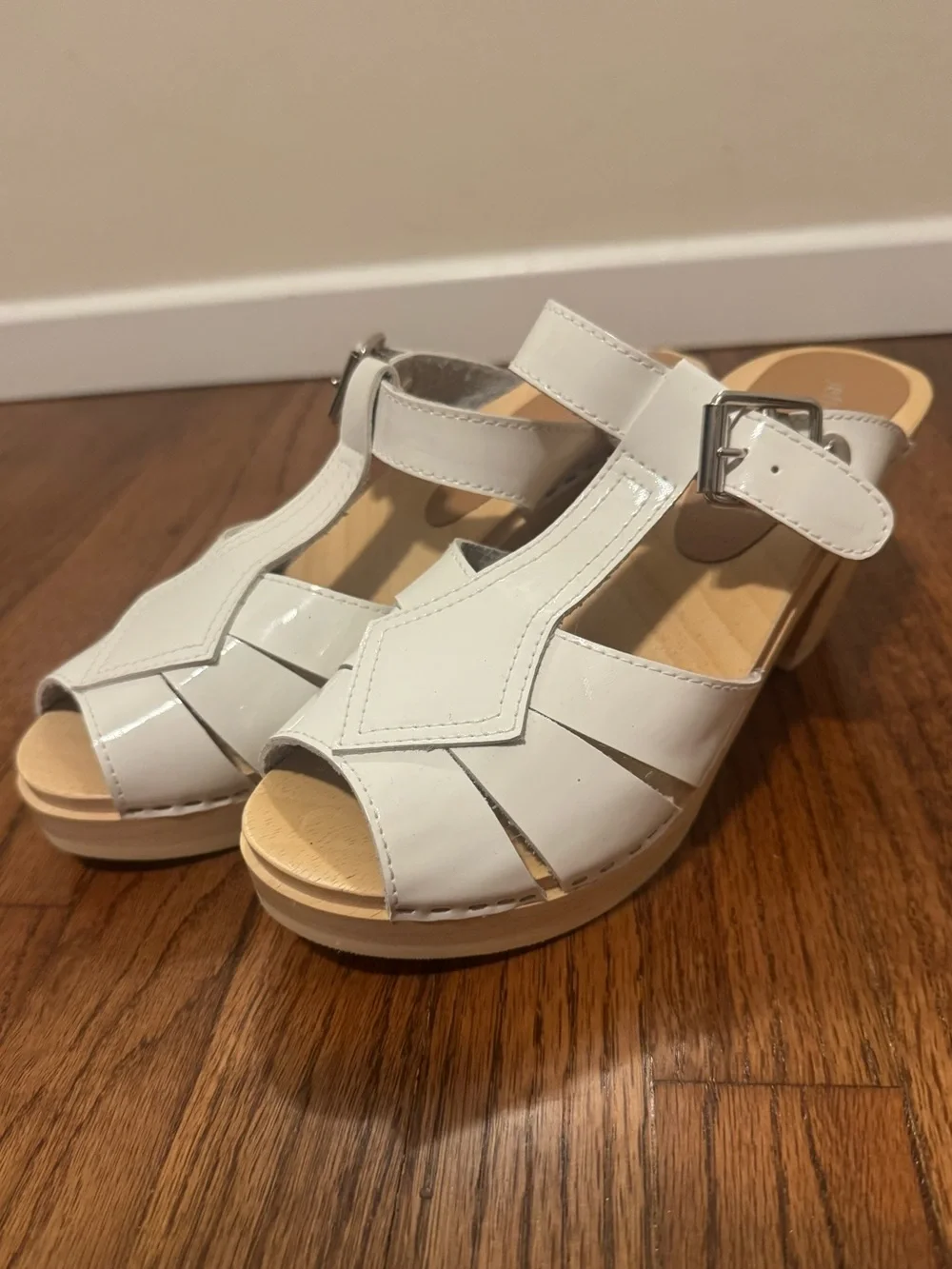 Jeffrey Campbell Donostia Buckle Clog Mule